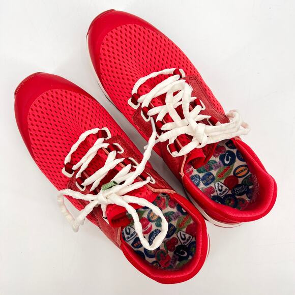 Olukai Wailuku Lychee Red Lace Up Sneakers Women’s Shoes Size 9 - Picture 3 of 11